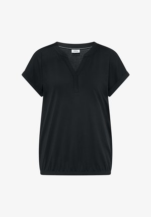 Cecil, SHIRT MIT SPLIT NECK IM TUNIKA-LOOK - Blouse - palm breeze green