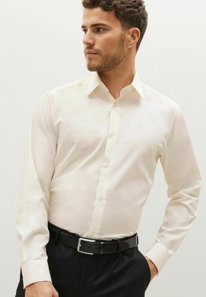 REGULAR FIT SINGLE CUFF - Businesshemd - cream ivory