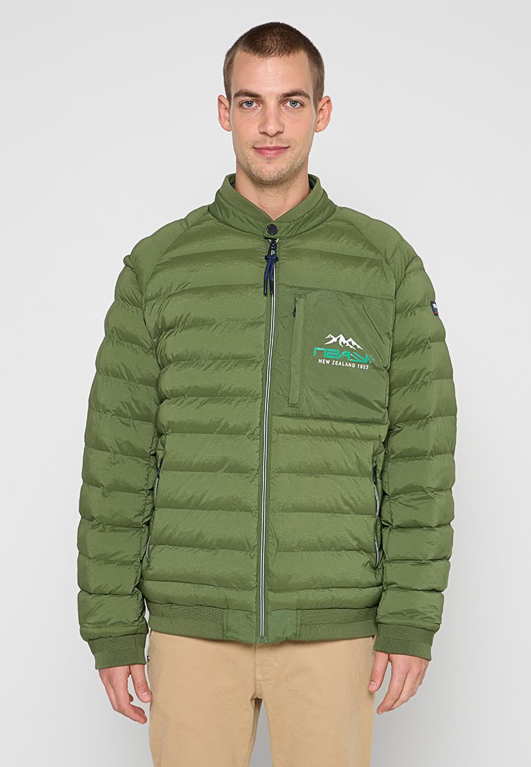 NZA New Zealand Auckland Winterjas groen