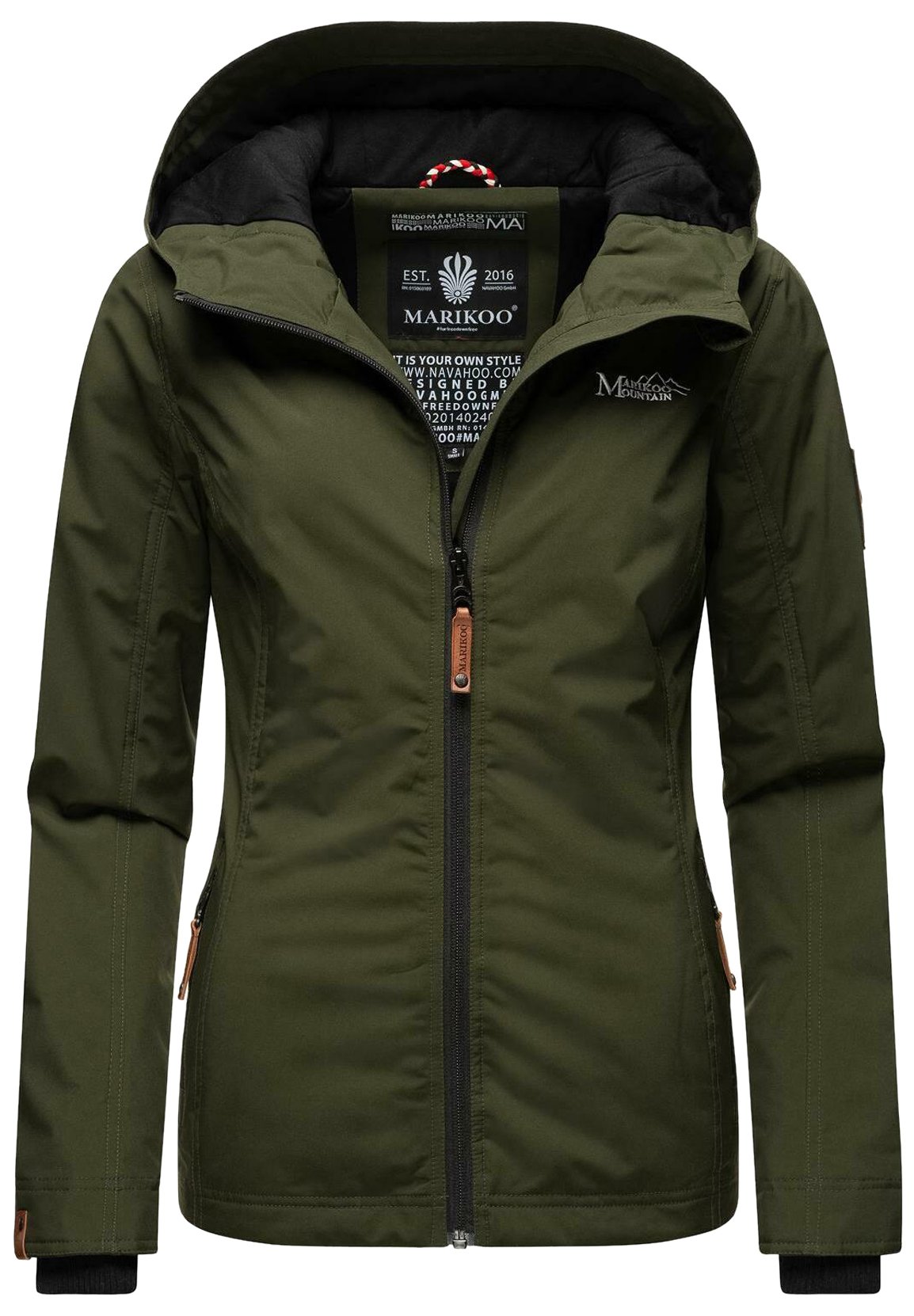 Marikoo BROMBEERE - Jas - olive/groen - Zalando.nl