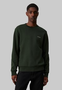 Calvin Klein MICRO LOGO REPREVE - Felpa - midnight