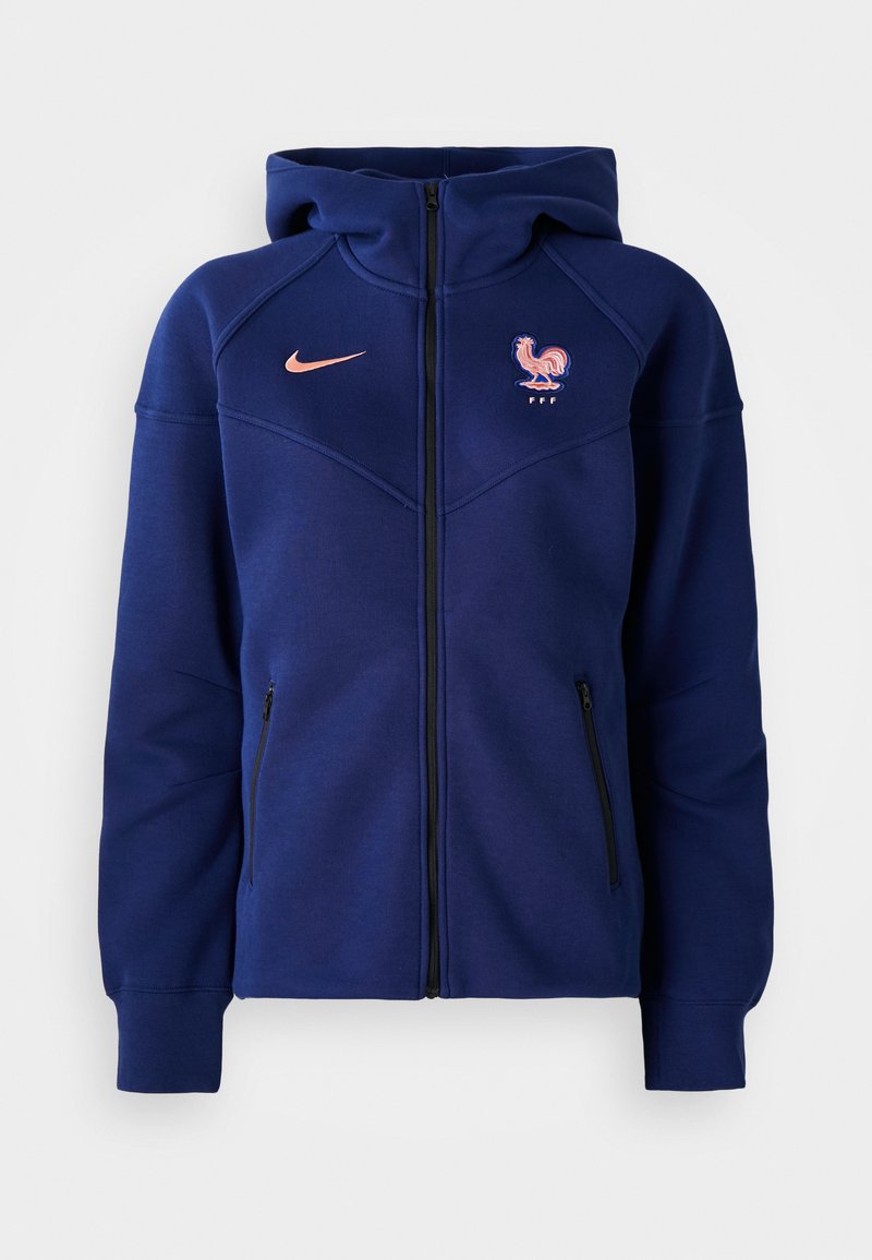 Nike Performance Sweater met rits blauw