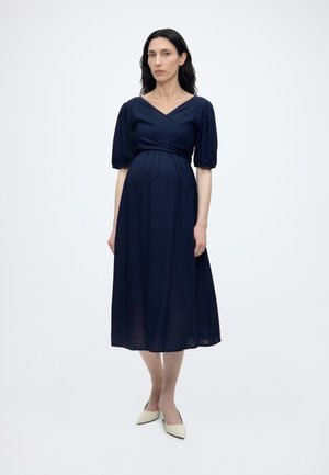 MAMALICIOUS MLJOLENE MIDI DRESS  - Denné šaty - pageant blue