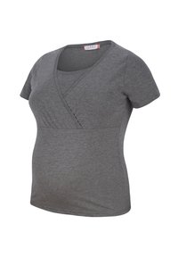 M.M.C. STILL 3ER SET UMSTANDSMODE - T-shirt basic - schwarz dunkelgrau khaki