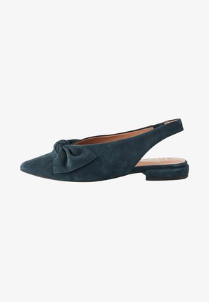 Next FOREVER COMFORT POINT TOE BOW - Ballerine sling - navy