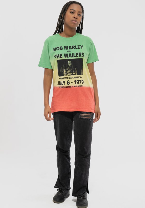 BOB MARLEY MONTEGO BAY DIP DYE - Print T-shirt2