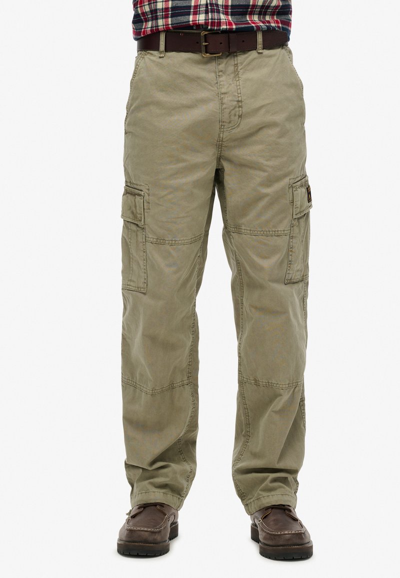 Superdry & Co Cargobroek - olive khaki