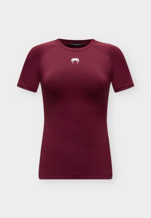 Venum, NOVA SHORT SLEEVE RASHGUARD - Спортна тениска - plum