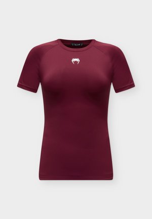 Venum, NOVA SHORT SLEEVE RASHGUARD - Спортна тениска - plum