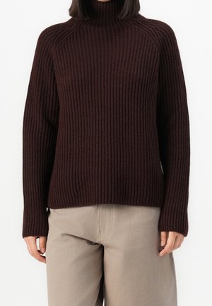 Strickpullover - bordeaux