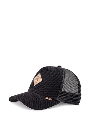TRUCKER WAFFLE - Cap - black