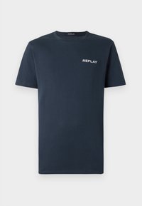 CREW NECK LOGO  - T-shirt basic - navy