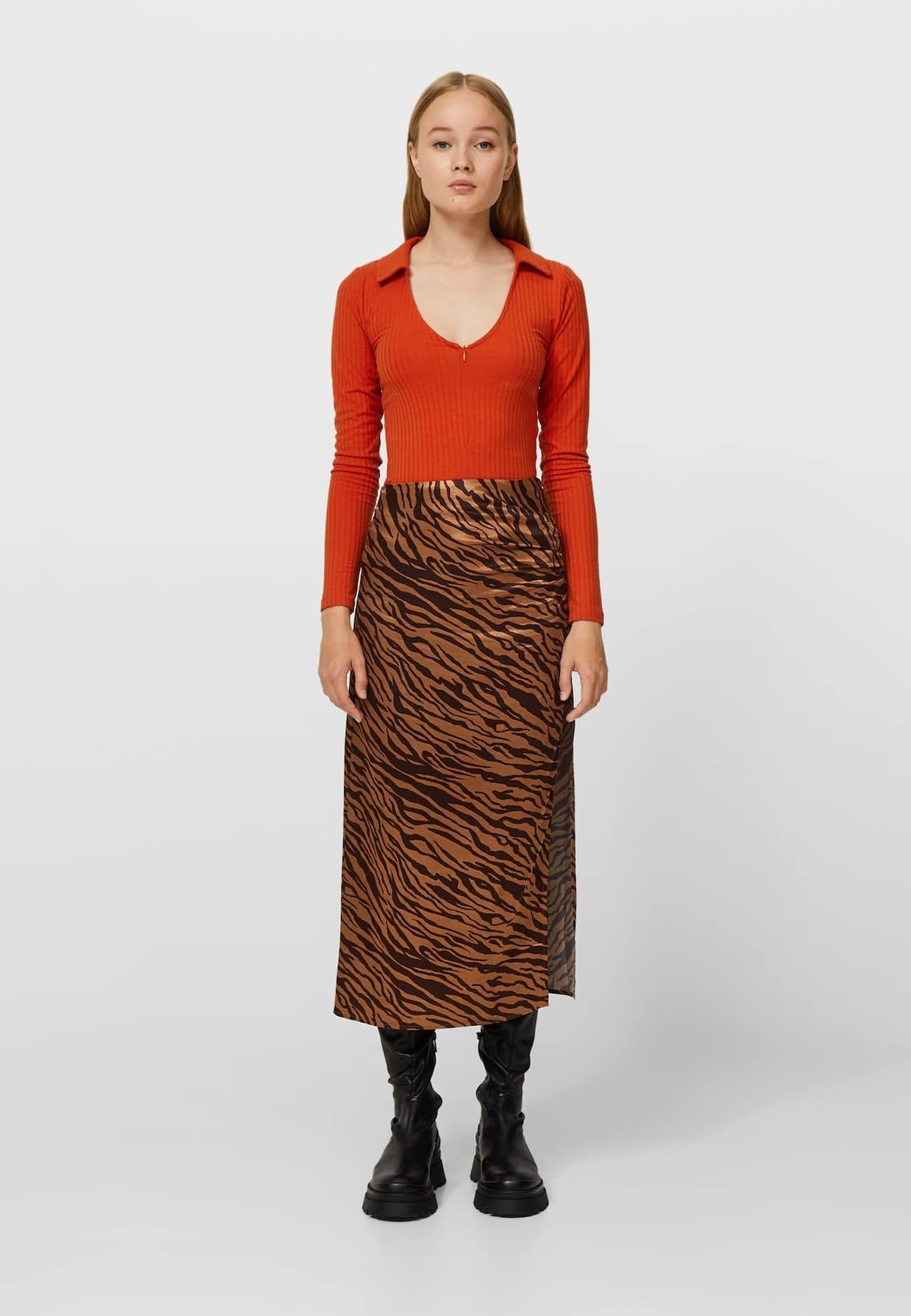 stradivarius gonna lunga