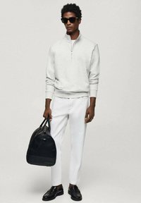 Mango WINNE - Mikina - mottled light grey