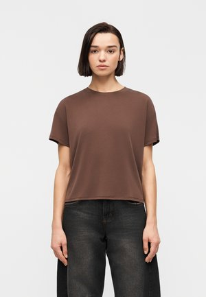 Vero Moda VMFILLI TEE - T-shirt basique - chocolate martini