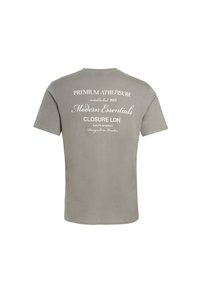 CLOSURE London STACKED SCRIPT  TEE - Majica kratkih rukava s printom - grey