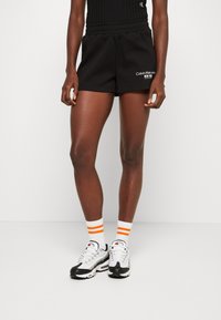 Calvin Klein Jeans INSERT INTERLOCK - Shortsit - ck black
