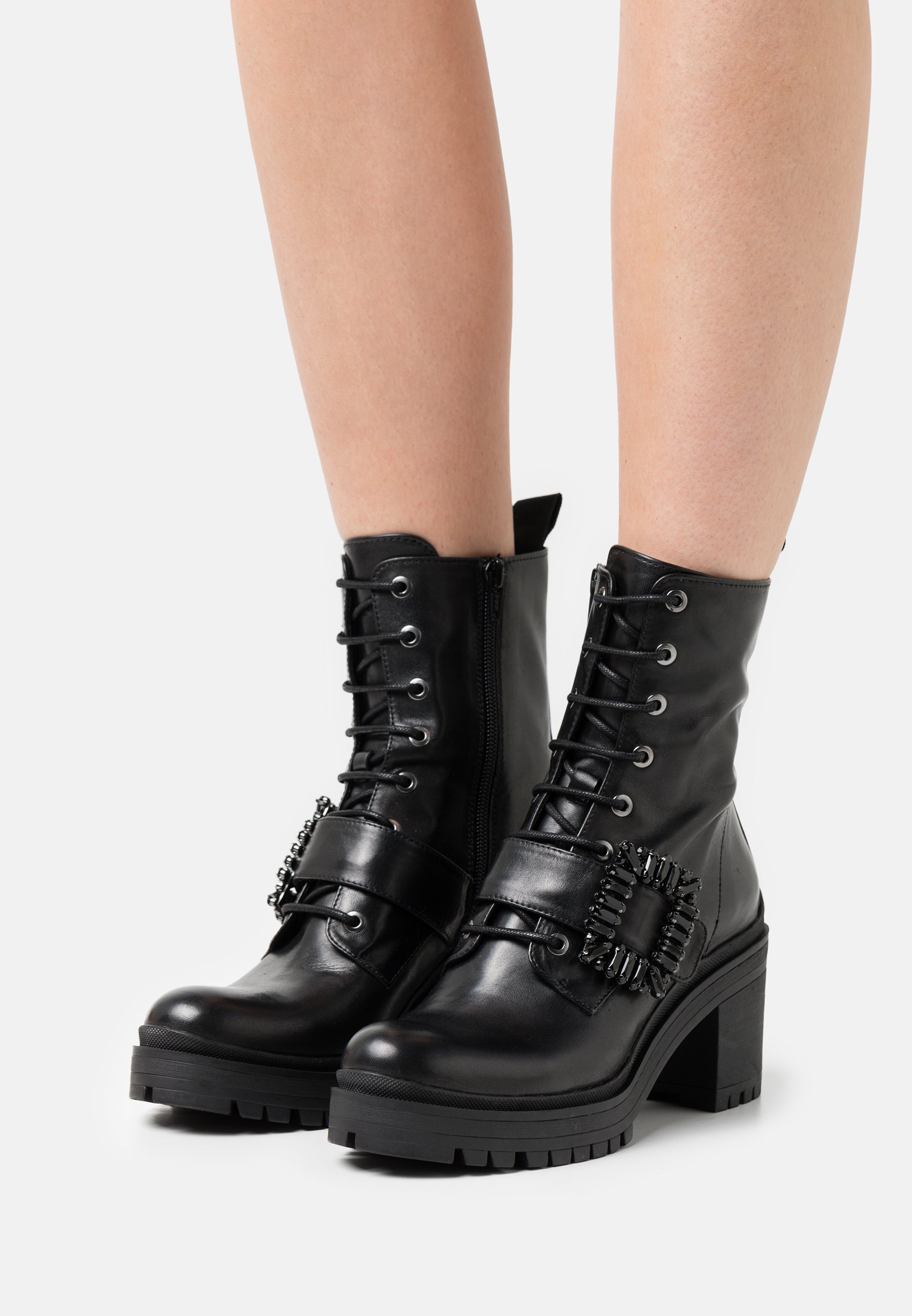 Bruno Premi Botines con plataforma - nero/negro - Zalando.es