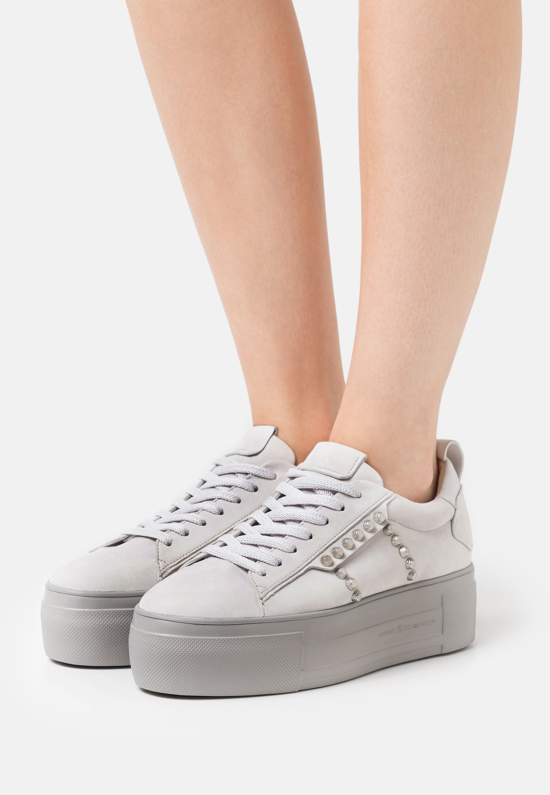 Kennel + Schmenger TOP - Sneaker low - light/silver/weiß - Zalando.de