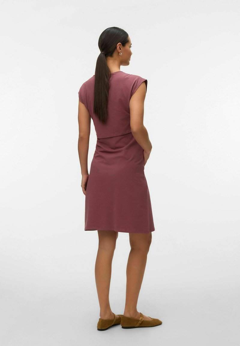 Robe De Maternité Rouge Fleurie Jo Jo Maman Bébé - Taille 8 - Style été/plage