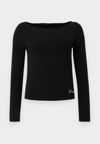 BOAT BASIC - Long sleeved top - jet black