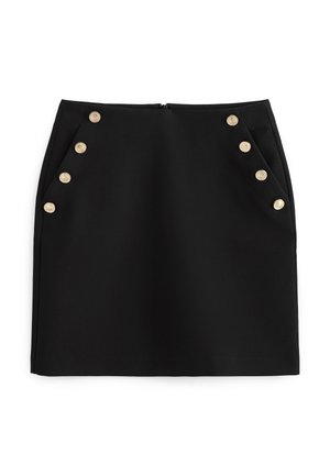 Mini skirts  - black