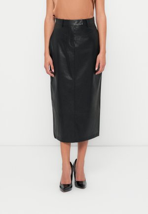 VIMILLIAN MIDI SKIRT - Uska suknja - black