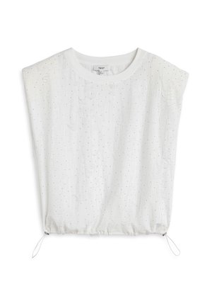Twist, TWIST T-SHIRT T-SHIRT WITH VINTAGE EFFECT - T-shirt con stampa - ecru