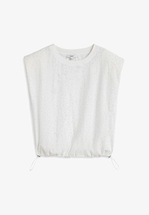 Twist, TWIST T-SHIRT T-SHIRT WITH VINTAGE EFFECT - T-shirt con stampa - ecru