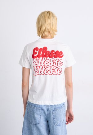 SOFFIO TEE - Print T-shirt - white