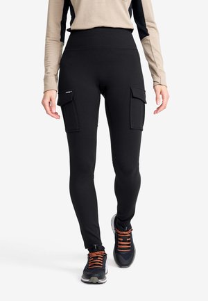 SUMMIT POCKET - Cargobyxor - black