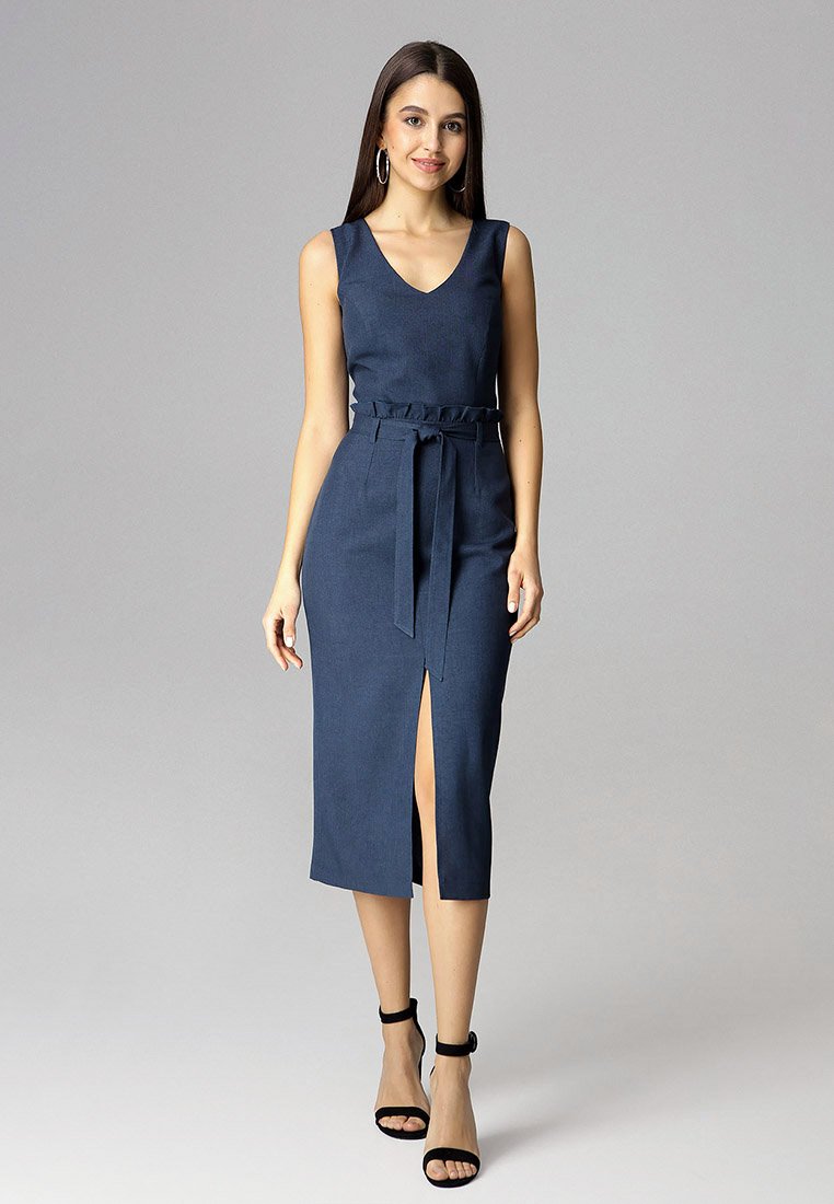 Figl M633 GREY - Etuikleid - navy