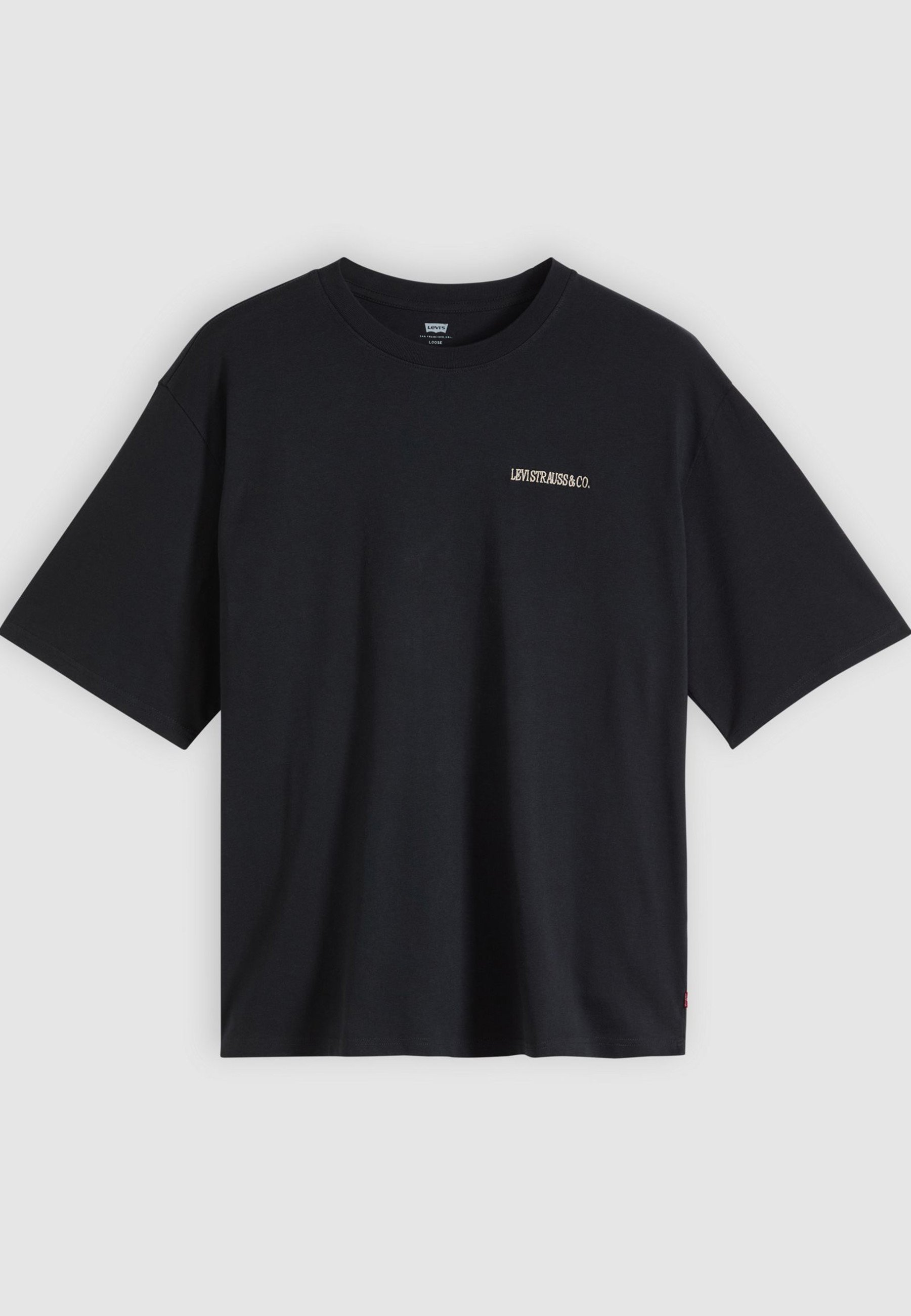 Levi's® LSE HALF SLEEVE TEE - Triko s potiskem - toasty foods jet black