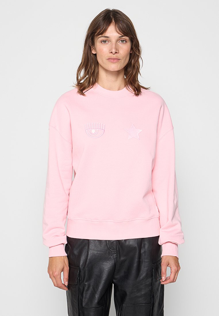 CHIARA FERRAGNI Sweater donkerroze