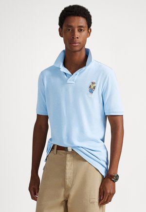 CUSTOM SLIM POLO BEAR POLO SHIRT - Polokošeľa - southport blue