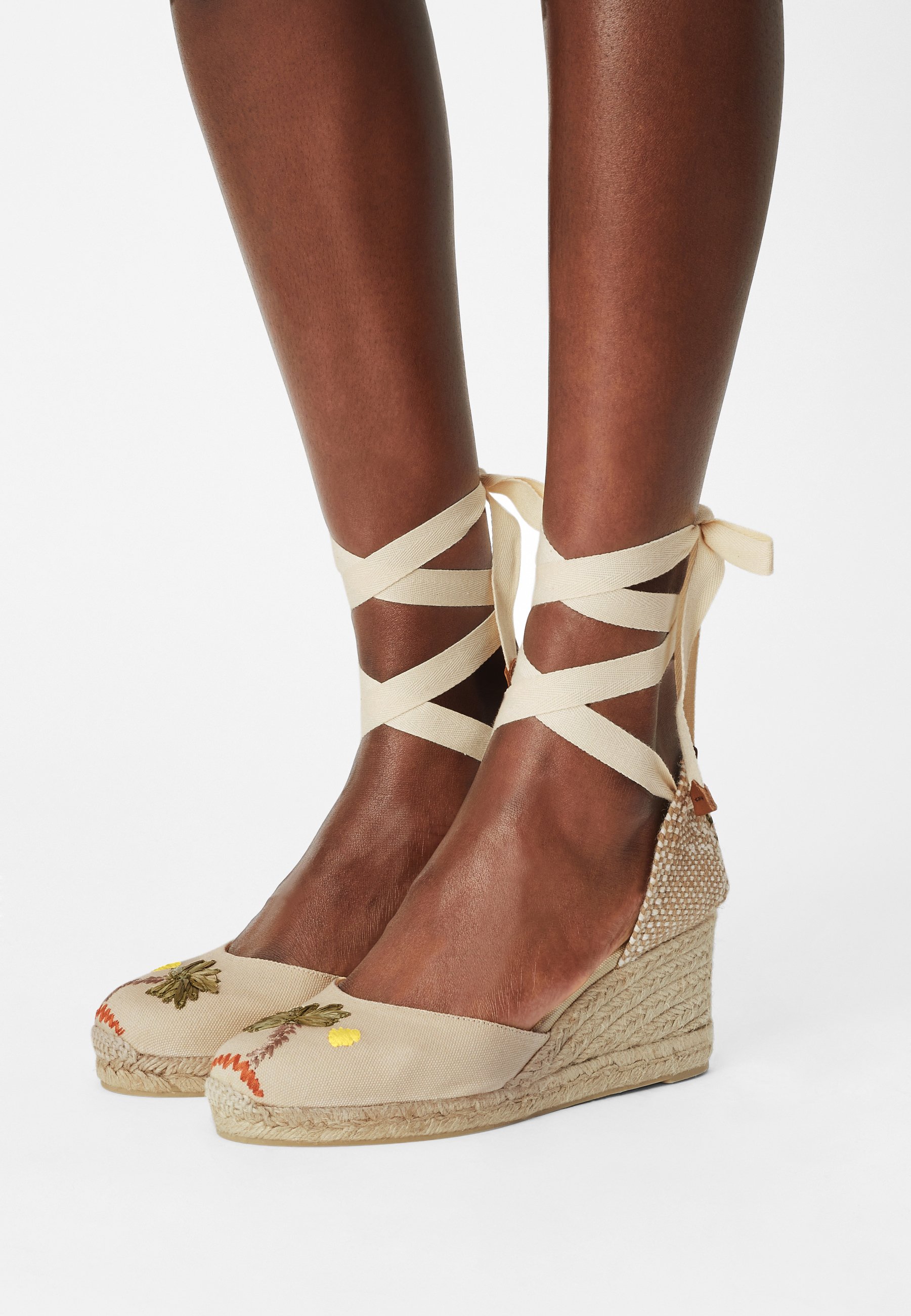 Castañer CARINA - Sleehakken - ivory/beige - Zalando.nl