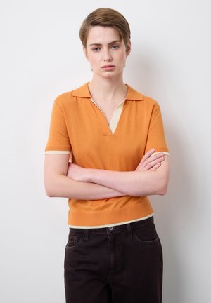REGULAR FIT - Polo - dark orange