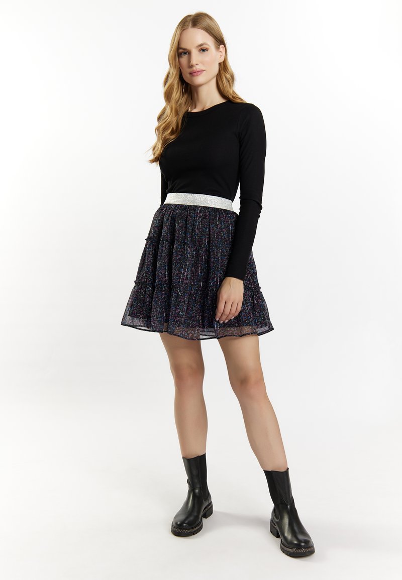 dreimaster Minirok zwart dreimaster Minirok zwart