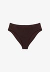 ARKET HIGH-WAIST BIKINI BRIEFS - Bas de bikini - brown