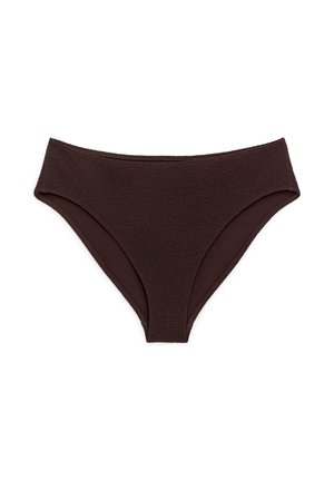 ARKET, ARKET HIGH-WAIST BIKINI BRIEFS - Bikini-Hose - brown