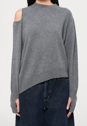 Strickpullover - dark grey