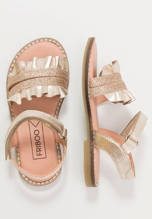 LEATHER - Sandales - gold