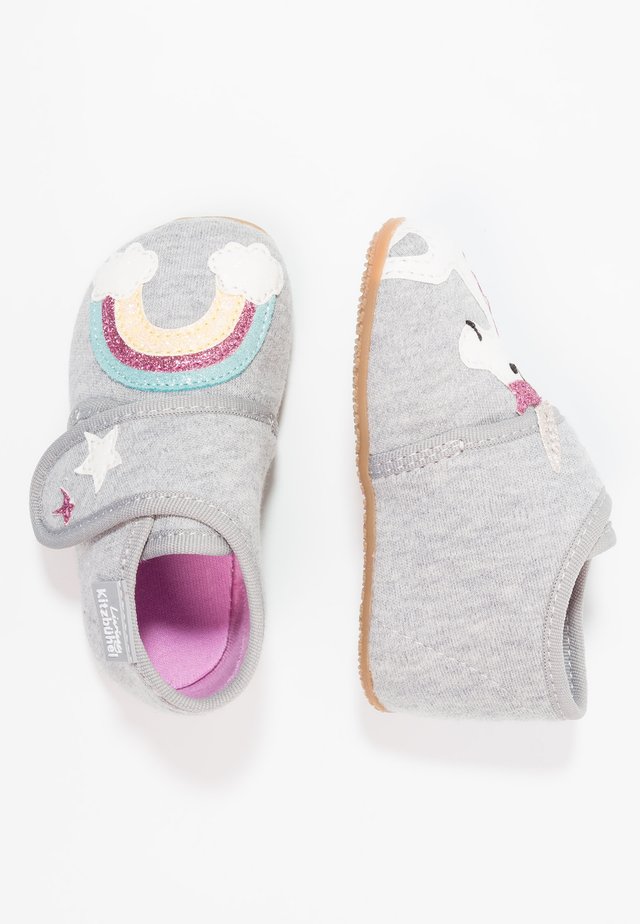 Pantuflas - hellgrau
