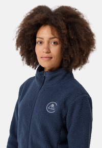 CASH-MERE RETRO - Fleecejacka - navy blau
