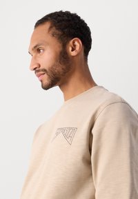 Scotch & Soda LEFT CHEST LOGO - Sweatshirt - plaza taupe