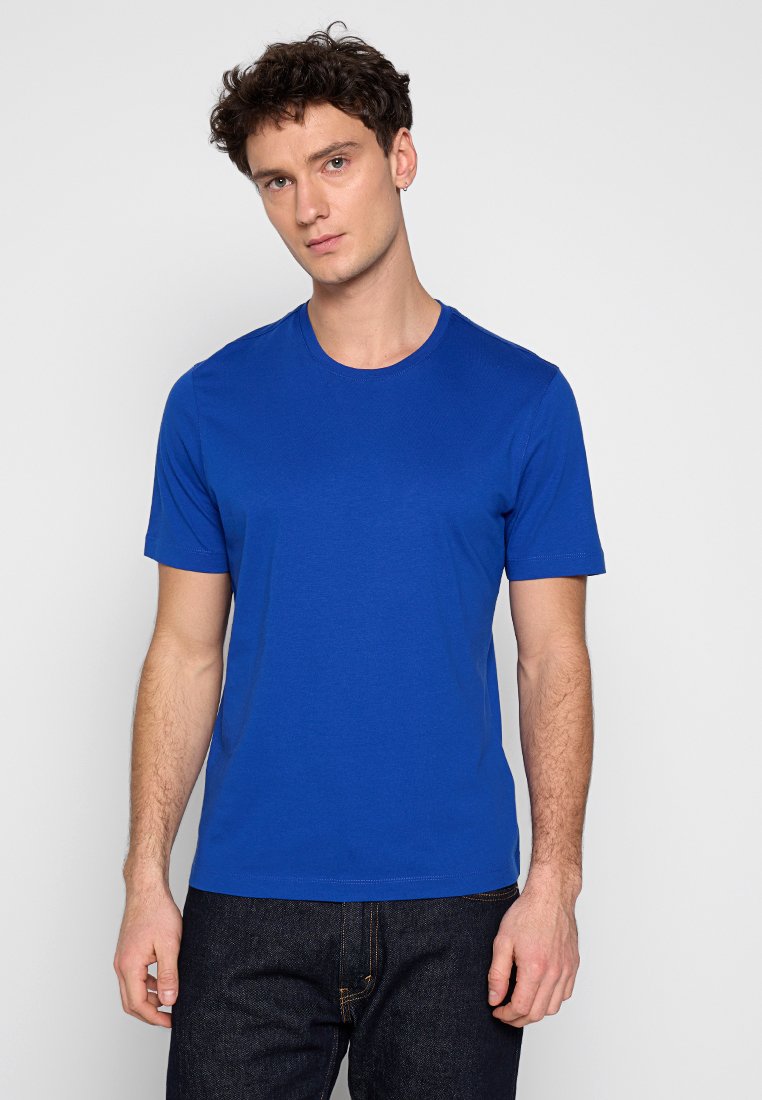 Ted Baker T-shirt basic blauw