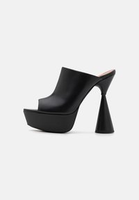 DELPHINE - Mules de salto - pure black