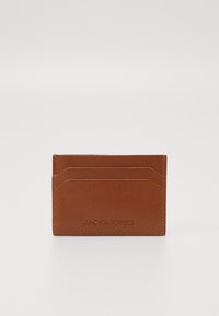 Jack & Jones - JACSIDE CARDHOLDER UNISEX - Visitekaarthouder - cognac Miniatuurafbeelding 1