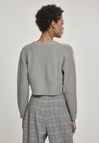 Urban Classics LADIES SHORT CARDIGAN - Adīta jaka - light grey