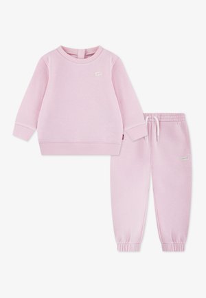 Levi's® HOODIE JOGGER UNISEX - Treniņtērps - crystal rose